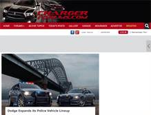 Tablet Screenshot of chargerforums.com